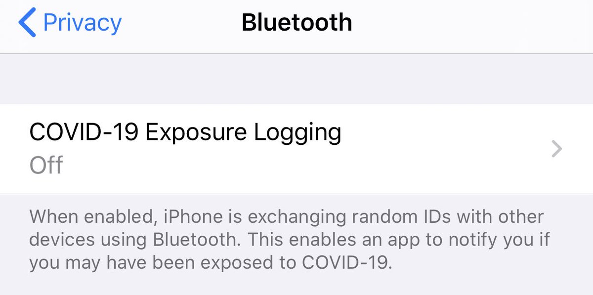 So umm... there’s a COVID-19 exposure log trying to sync with my Bluetooth and Health app, and I definitely did not download or consent to adding the exposure log (contact tracing tool) to my phone. WTF is this?
