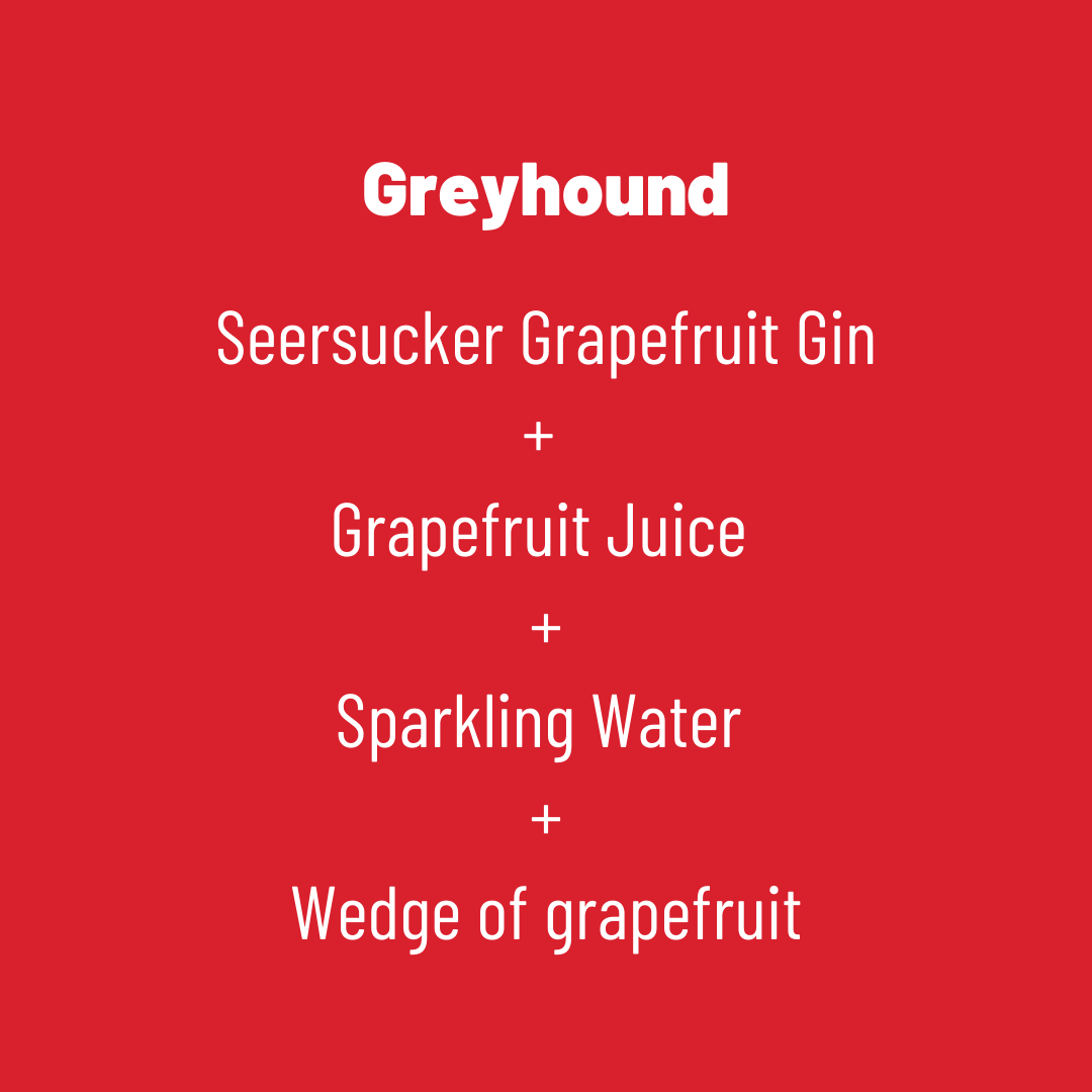 Cheers to the first day of summer. Kick off your Saturday with this refreshing Greyhound cocktail using <a href="/seersuckergin/">Seersucker Southern Style Gin</a> Swipe right for the recipe!