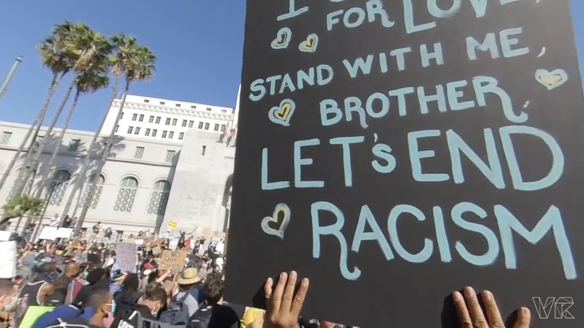 Check out the @VRScout coverage of a #BlackLivesMatter protest in LA in #VR 

Together we stand ⚡️

📸 @KlyeOnFire 

 👉 youtu.be/9C7cbsdm4jQ