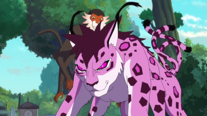 kipo's digivolved mega-jaguar form is cool and all and the reveal was ...