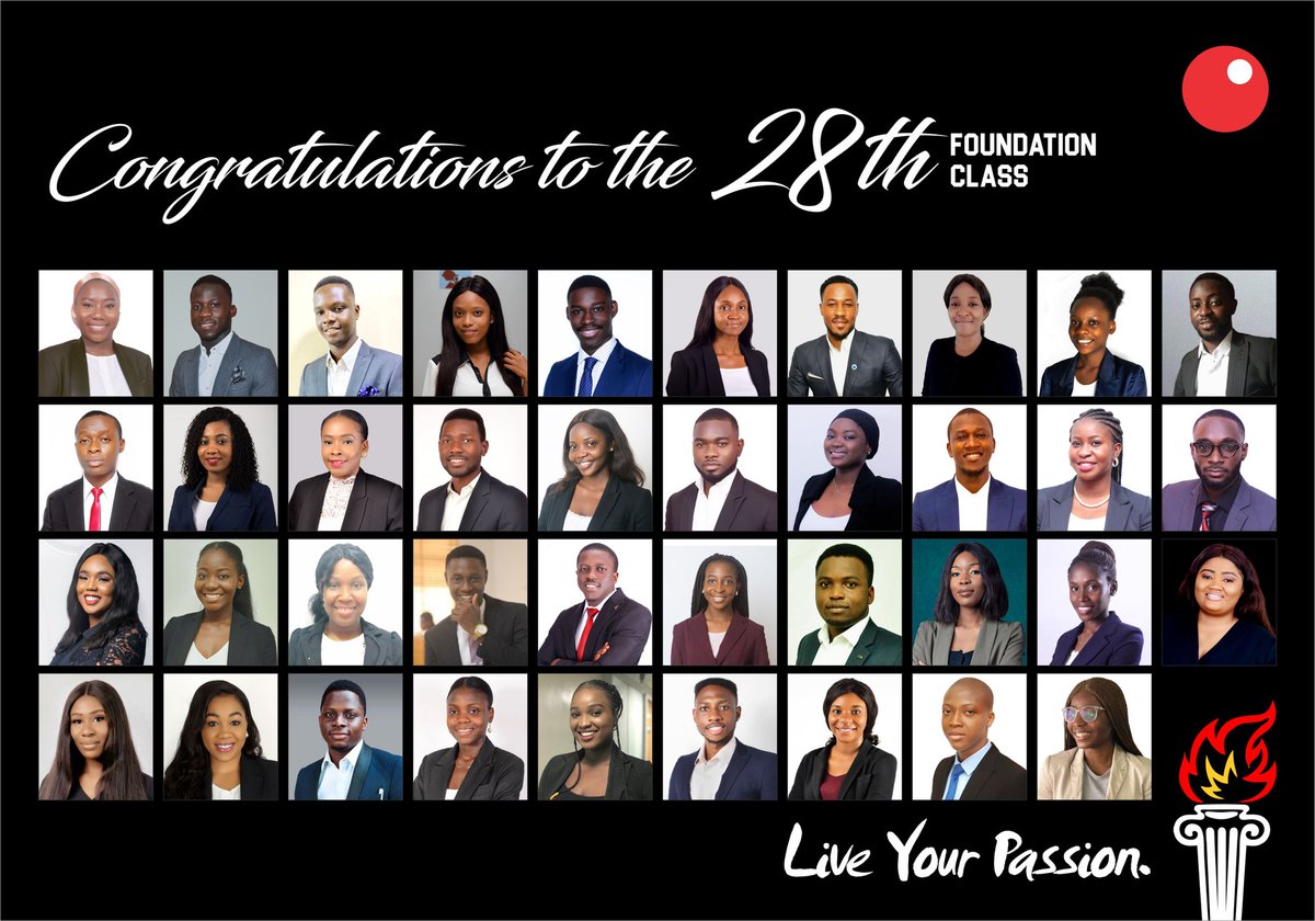 Sterling_Bankng's tweet image. How do you say 'Congratulations' in your language? 
Help us give a Sterling welcome to the Sterling 28th Foundation Class on their graduation.
Have an amazing time at Sterling.
#SterlingFoundationClass #GraduateTraineeProgram #Graduation