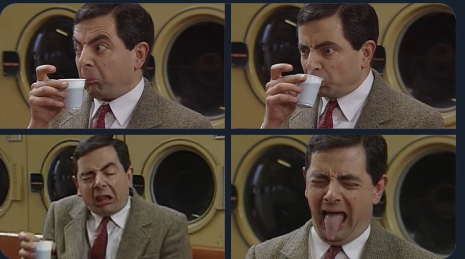 During first time drinking of lemon tea &amp; Daalgona coffee!✌️😀