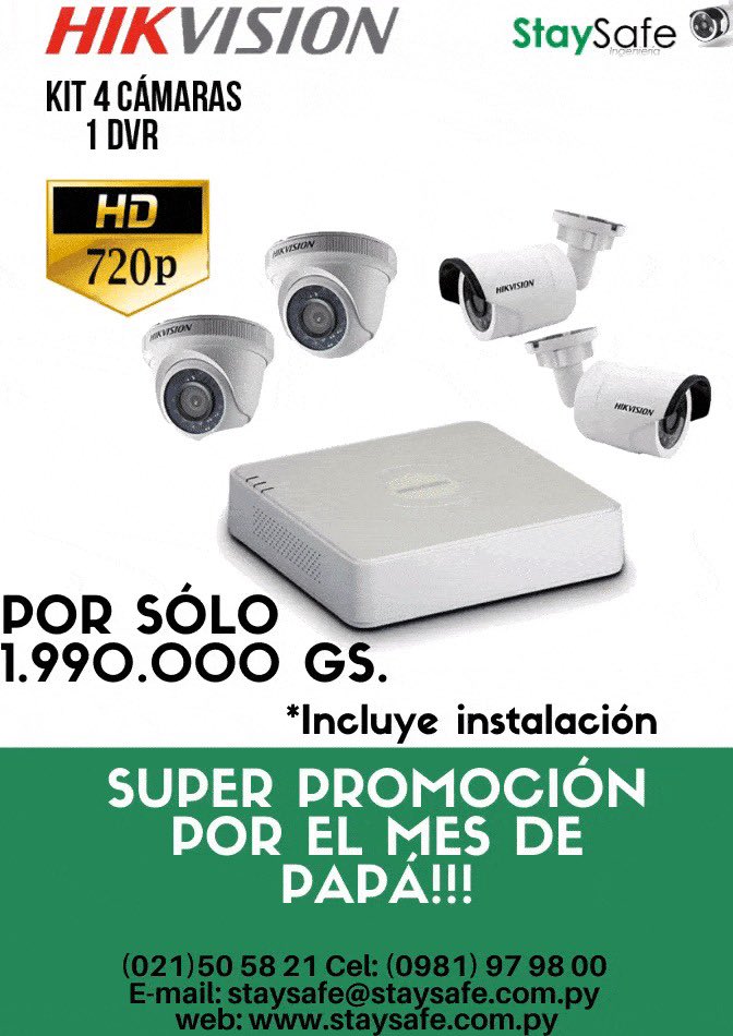Buena promo de nuestros amigos de Stay Safe!!!