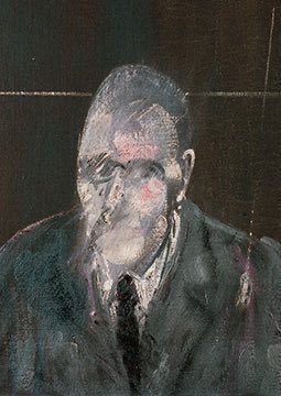 He was a denizen of the Colony Room, run by the redoubtable Muriel Belcher. Other regulars included Freud, Auerbach & the photographer John Deakin. Bacon worked in series of images & triptych forms. His was a dark vision of humanity