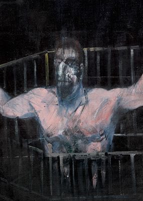 Study after Velázquez’s Portrait of Pope Innocent X (1953), Two Figures (1953), Figure with Meat (1954) & Study of a Figure (1954). Bacon presented humanity as decaying meat - a truly nihilistic perception of life.