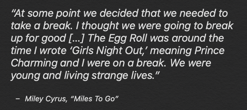 Nick and Miley decided to take a “break” from their relationship somewhere between December 2006 and March 2007