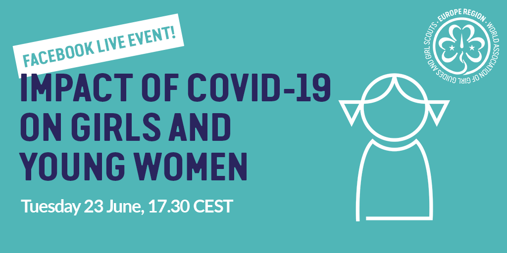 EuropeRegion's tweet photo. π Tuesday 23 June, 17:30 CEST
π½οΈ Live on our Facebook page
Discussing the impact of Covid-19 on girls and young women with @SarahNanc, Ingrid Bellander-Todino @EU_Commission, @ThePauzi, Anat Friedman @IsraelScouts, UrΕ‘ka Mali KovaΔiΔ @skavti & Nefeli Themeli @wagggsworld https://t.co/z2ONYcIBzq