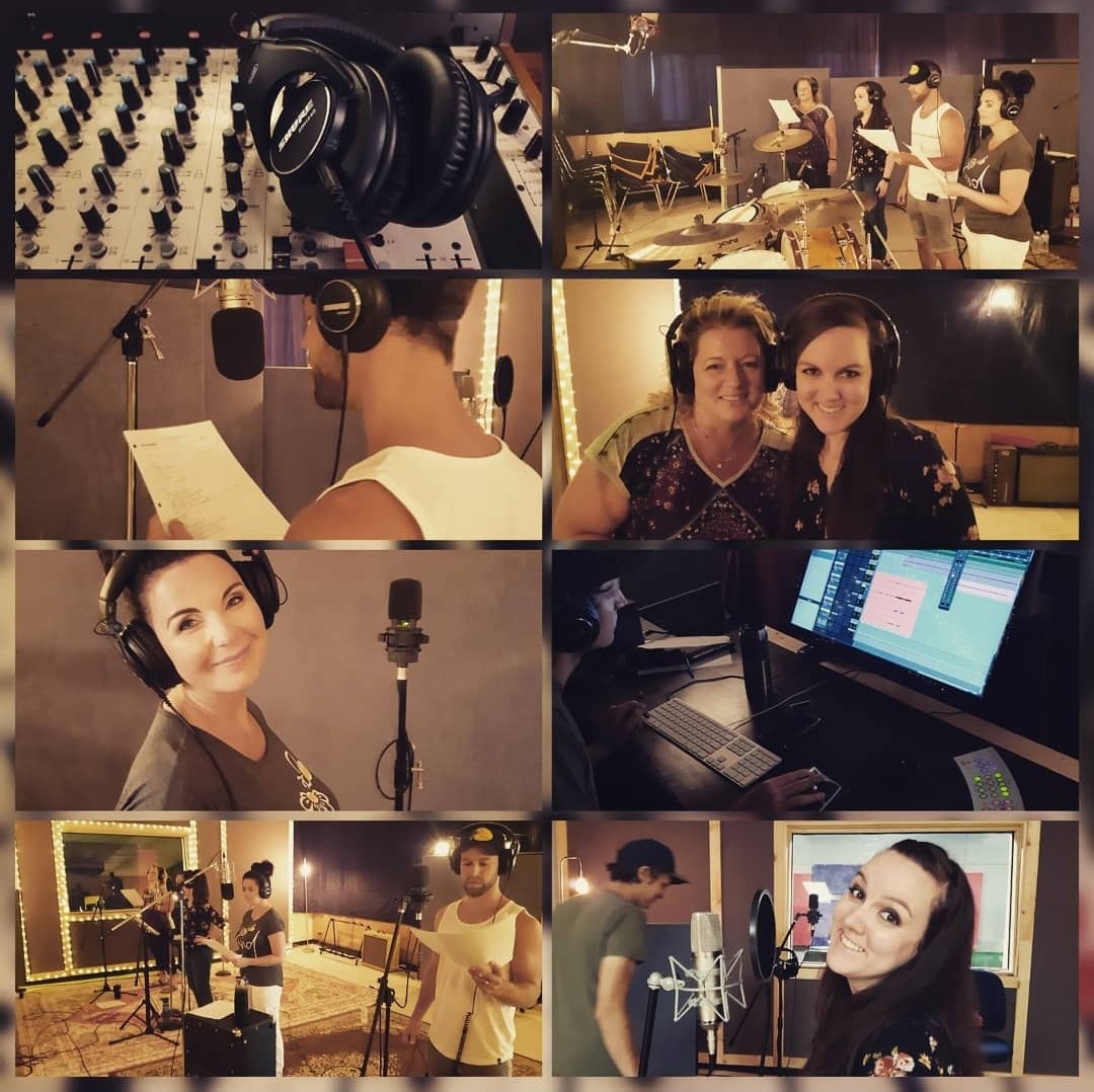 Vocal day.  After months of demos we FINALLY get to step into the STUDIO to sing. Such a good day to be together.
#WorshipUnitedMusic