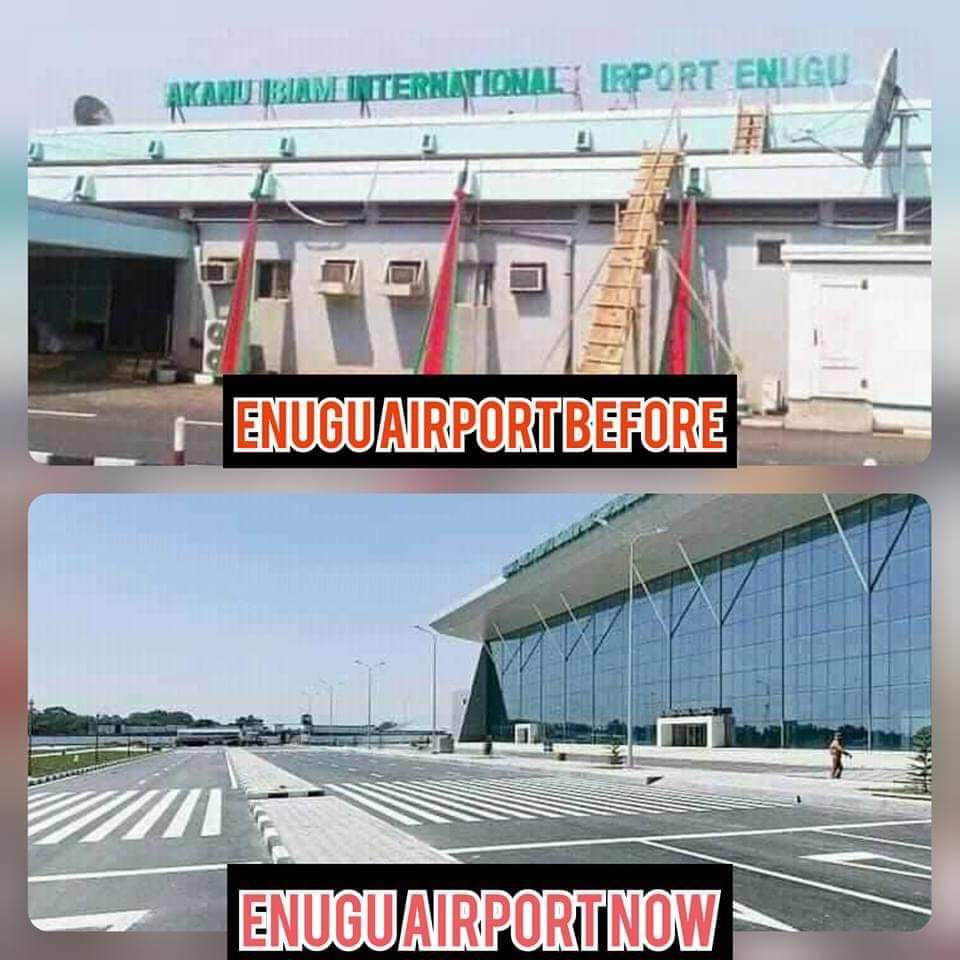 ipannigeria's tweet photo. This airport is one of the five international airports in the country and operated by FAAN, on behalf of the Federal Government. The AKANU IBIAM International Airport is located in Enugu. Under renovation and upgrading by the administration of @MBuhari https://t.co/85cPJv9xXT