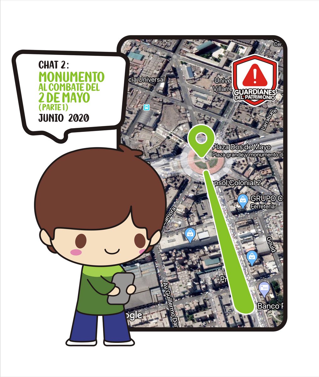limantigua's tweet photo. Mañana Domingo el Cómic-Chat 2 de “Guardianes del Patrimonio”. 
Un proyecto para Niños que pueden seguir a través de @limantigua . Invitados están todos 🙂
Diseño: Vladimir Velásquez
#vladimirvelasquez #lima #patrimonio #guardianesdelpatrimonio #limantigua #chat2 #plaza2demayo https://t.co/6dVQ7GBiiI