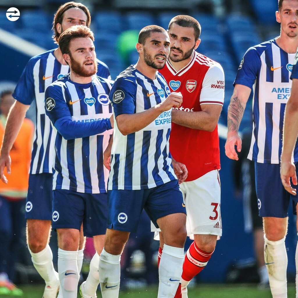 TransfersTV's tweet photo. “Arsenal players need to learn humility. They were talking so much when they were 0-1 up and they ended up losing the game" 🗣 Neil Maupay https://t.co/HOThThGdcm https://t.co/cbILycJL4G
