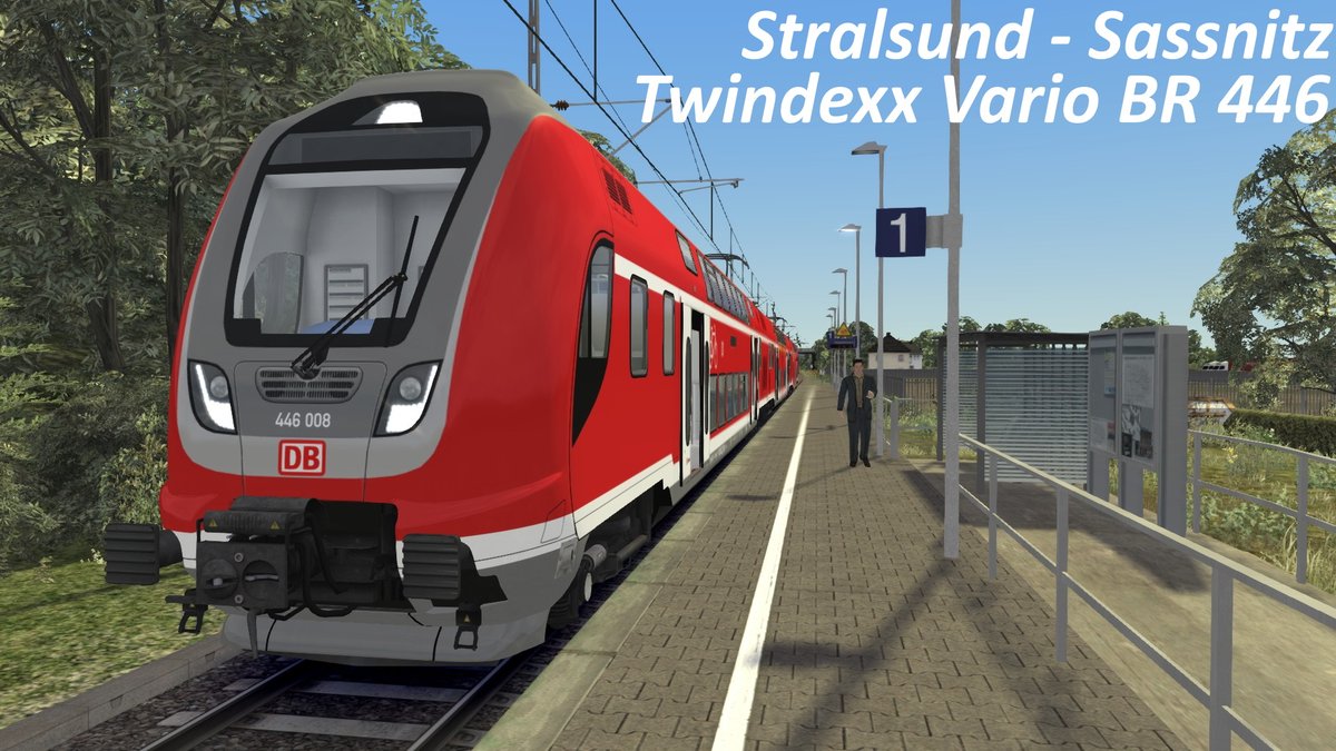 Normax_TV's tweet photo. Heute fahren wir im Train Simulator 2020 den RE9 von Stralsund nach Sassnitz mit dem Twindexx von Railtraction. Viel Spaß!

Video: https://t.co/ZcnMZRgb0L

#gaming #letsplay #youtube #gamers #gamingcommunity #GermanMediaRT #gamer #normaxtv #YouTuber https://t.co/iEeq4TwTqS