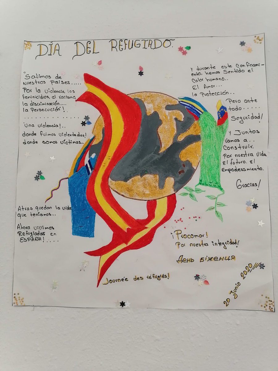 ProcomarVLL's tweet photo. #DiaMundialDeLosRefugiados compromiso y responsabilidad con los más vulnerables. #AIA de @REDACOGE https://t.co/ImMCppsdkx