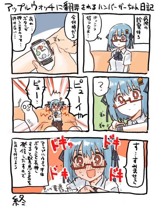 これ、文明の利器に振り回されるハンバーガーちゃん日記です。 