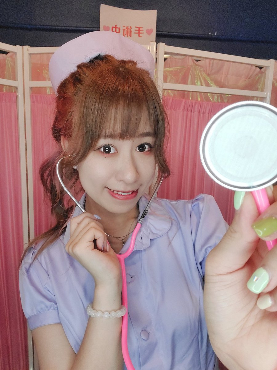 kuyumi_seishun's tweet photo. 今日はありがとうございました!! くゆ先生でした🏥
(ナース服を着ている医者さんという設定で)
#くゆみ #くゆ先生 #みんぱー先生 #maidplanet #香港 #一日限定 #ありがとう #大好きだよ #みんな #また会おうね https://t.co/cb5IiEvyl5