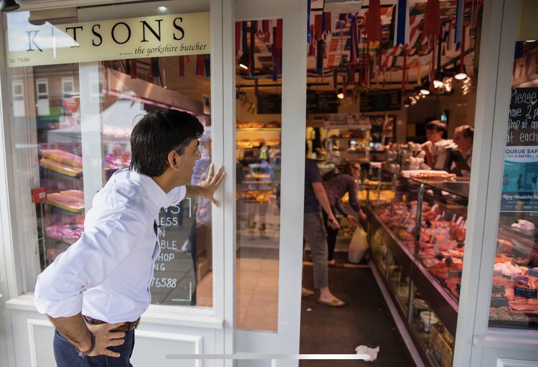 CallumGrayson4's tweet photo. I used to like rishi but this is just unacceptable. If you want your meat in Northallerton you fucking go somewhere else! https://t.co/vvgdesuch2