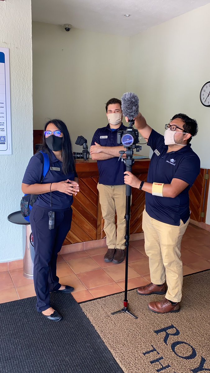 Behind the cameras: The Royal Cancun reopening edition.