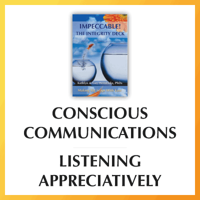 FCLConnect's tweet photo. The Integrity Deck supports your most expanded exploration of wholeness and alignment in all aspects of life. This week's featured video is Conscious Communications—Listening Appreciatively https://t.co/d6Bdy8Fls7 #Appreciation #Response_ability #Authenticity https://t.co/tq3rywEdH2