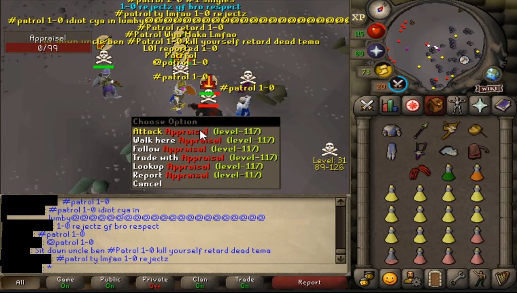 patrolosrs's tweet photo. It was only a matter of time 😂😈 CLOSING the 7 team anti-patrol alliance coming soon with AUDIO 😂 https://t.co/oogtRbwJP0