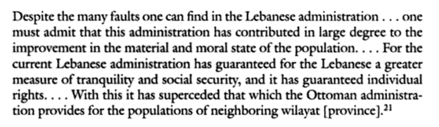 4/During that period, Mount Lebanon was a haven in the Ottoman Empire. The inhabitants paid less taxes, enjoyed individual rights and social security that didn’t exist in neighboring provincesPhoto: 1885 report from Russian consul in Beirut, Constantin Dimitrievich Petkovich: