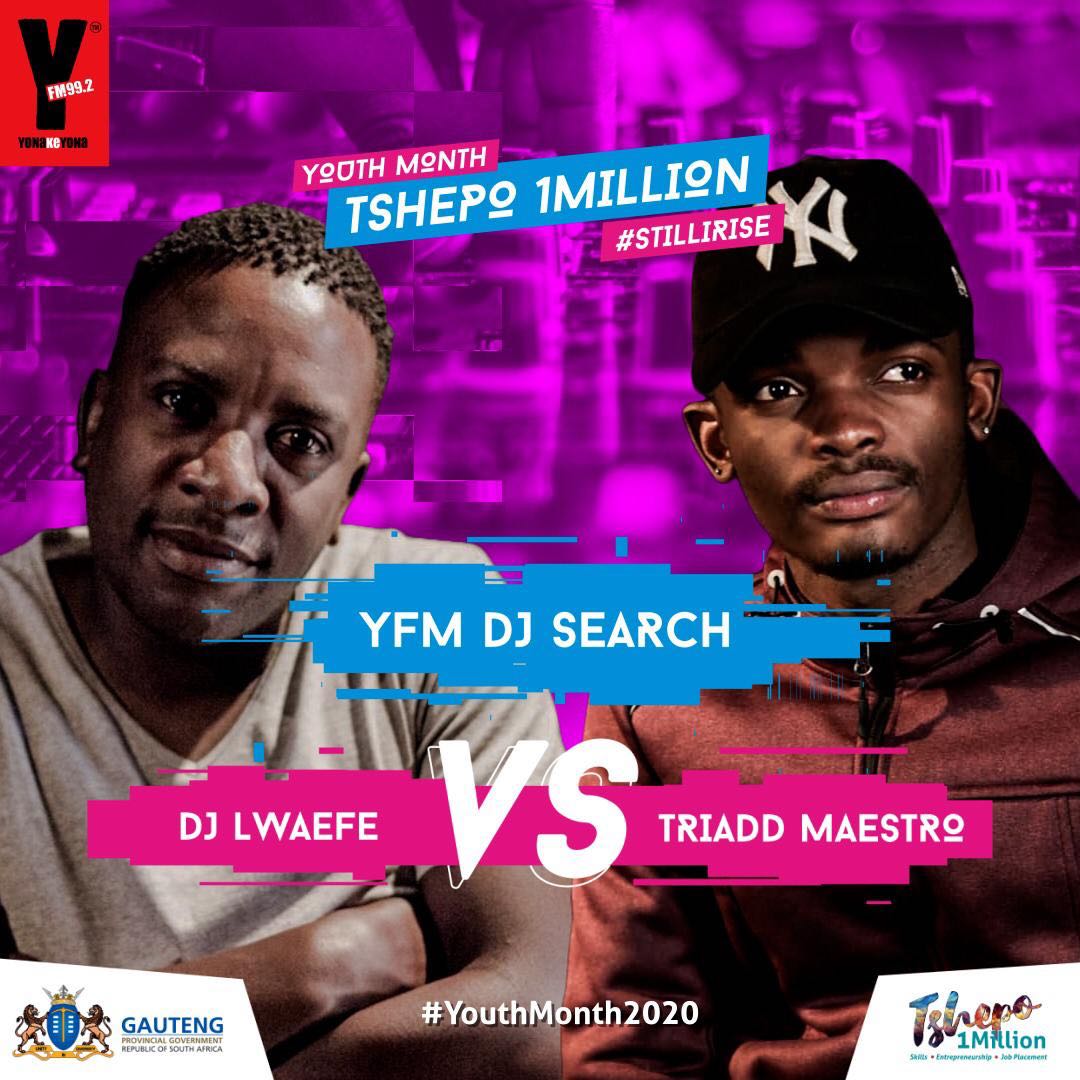 Yfm's tweet photo. 2 DJs battle it out tonight on #ThePlug in the second round of @Tehepo1Million’s DJ Battle. 

Your vote picks our winner! Voting commenced at 9pm! https://t.co/5el0bt6CS6
