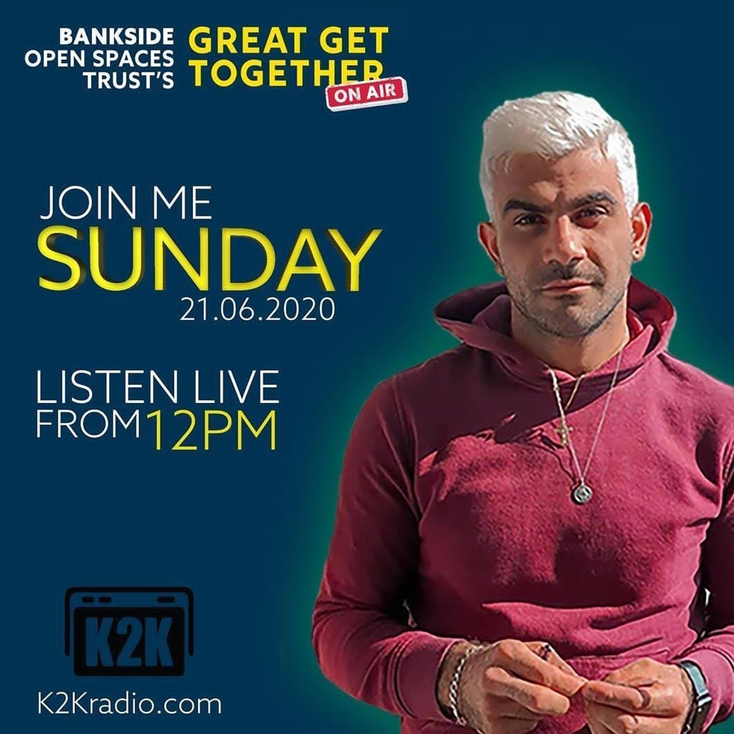 KtoKRadio's tweet photo. Listen live from 12 noon on Sunday, 21st June #SummerSolstice2020 special on #K2KRadio with @GeorgeAllowit #bos #ggt https://t.co/RR8Hulf5v8