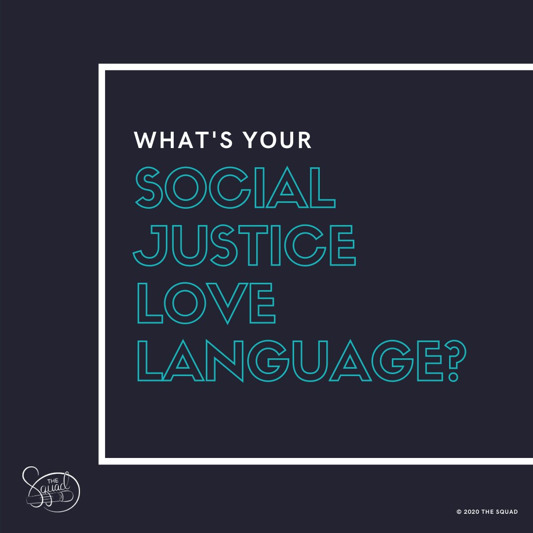 What's your Social Justice Love Language? #SocialJusticeLoveLanguages