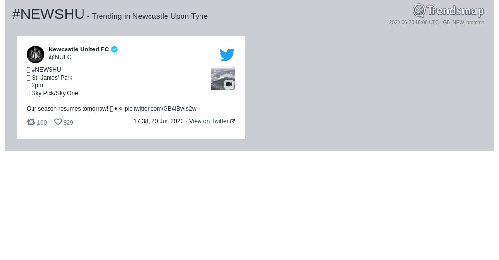 #newshu is now trending in #NewcastleUponTyne

trendsmap.com/r/GB_NEW_pmmmtr