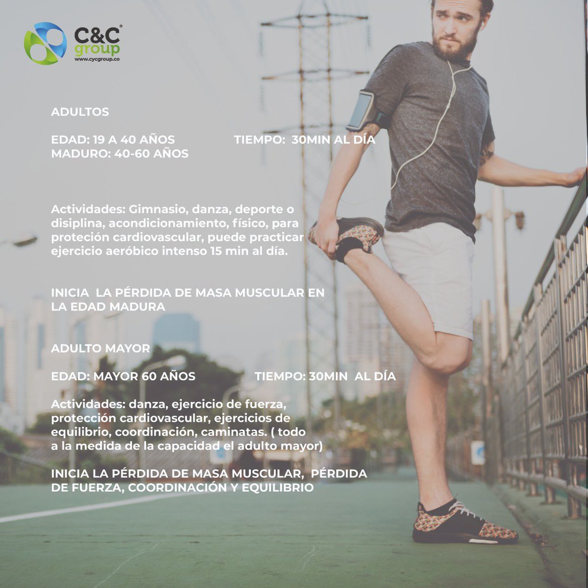 cycgroupco's tweet photo. #recomendaciones 
Es importante que desde que iniciamos la vida, realicemos diversos tipo de actividades, para ejercitar mente y cuerpo, por ello, aquí te dejamos algunas en los diferentes ciclos y edades.
#cycgroup #cuidándotesiempre #ejercicio #actividadfisica https://t.co/WaHzdWSWZi