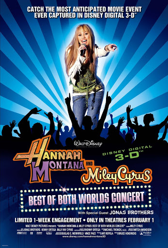 February 1, 2008: The Best of Both Worlds Tour 3D movie opened in theaters, featuring performances by Miley Cyrus, Hannah Montana, and the Jonas Brothers