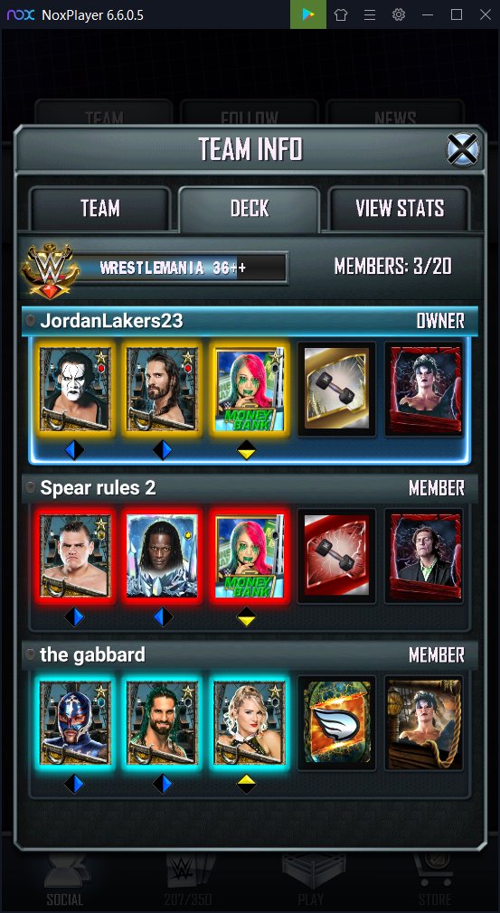 WweSupercard - Recrutement tweet media