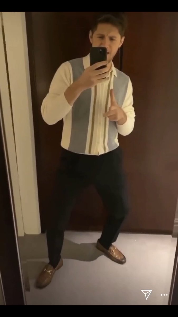 8/10 -this fit goes HARD -makes him look really rich-but he also looks really soft in the sweater -this one just makes me want to cuddle him