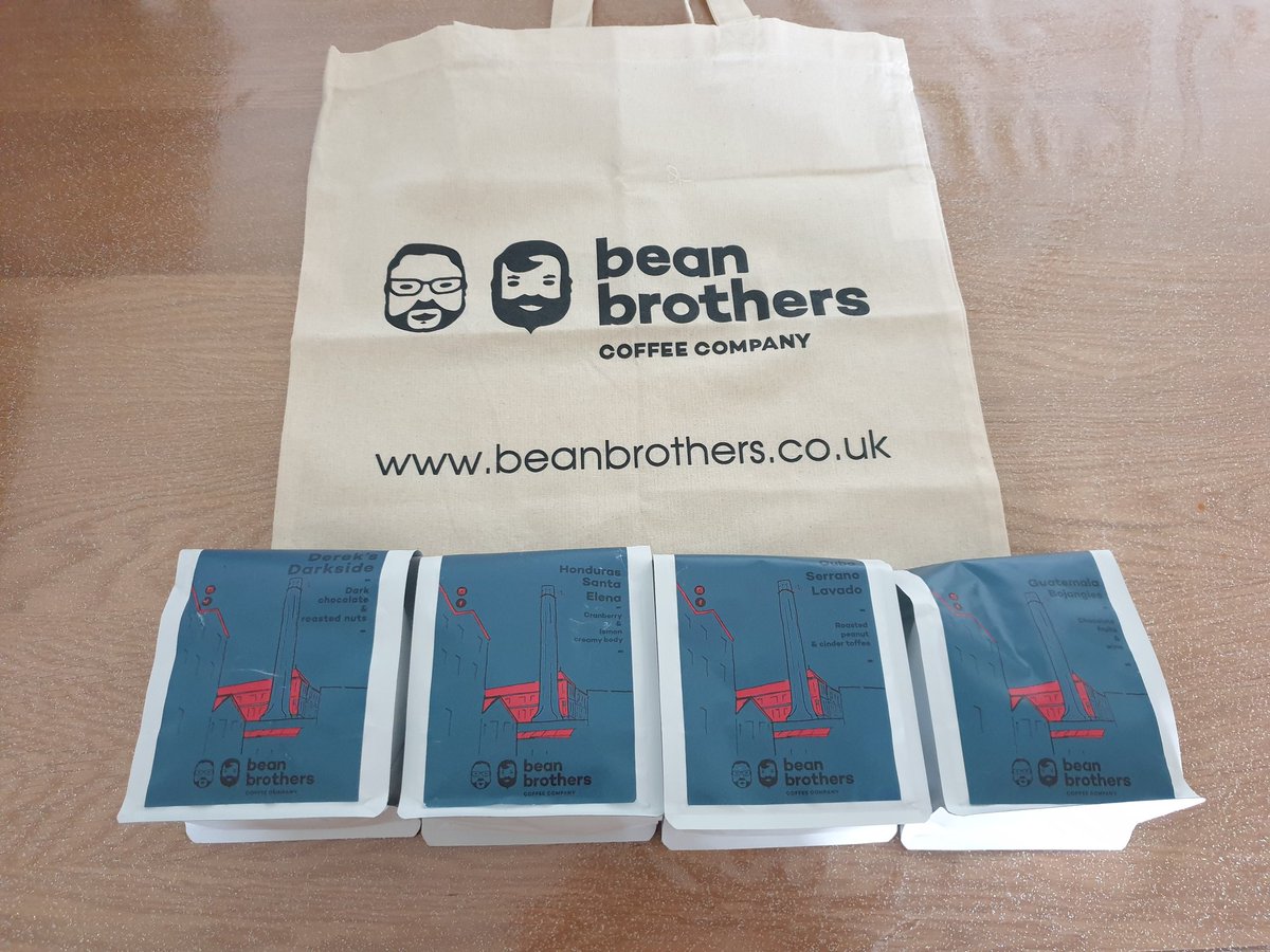 Excellent service once again from <a href="/beanbrothersLtd/">Bean Brothers Coffee Co</a> . Arrived in superfast time just as I ran out! Thanks guys.