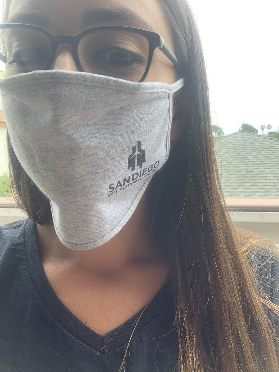K_AltobelloMPA's tweet photo. Don’t forget your mask! @SanDiegoAirport @iloveacleansd #sancleanup #sancreektobay #creektobay https://t.co/chG1nkLCL6