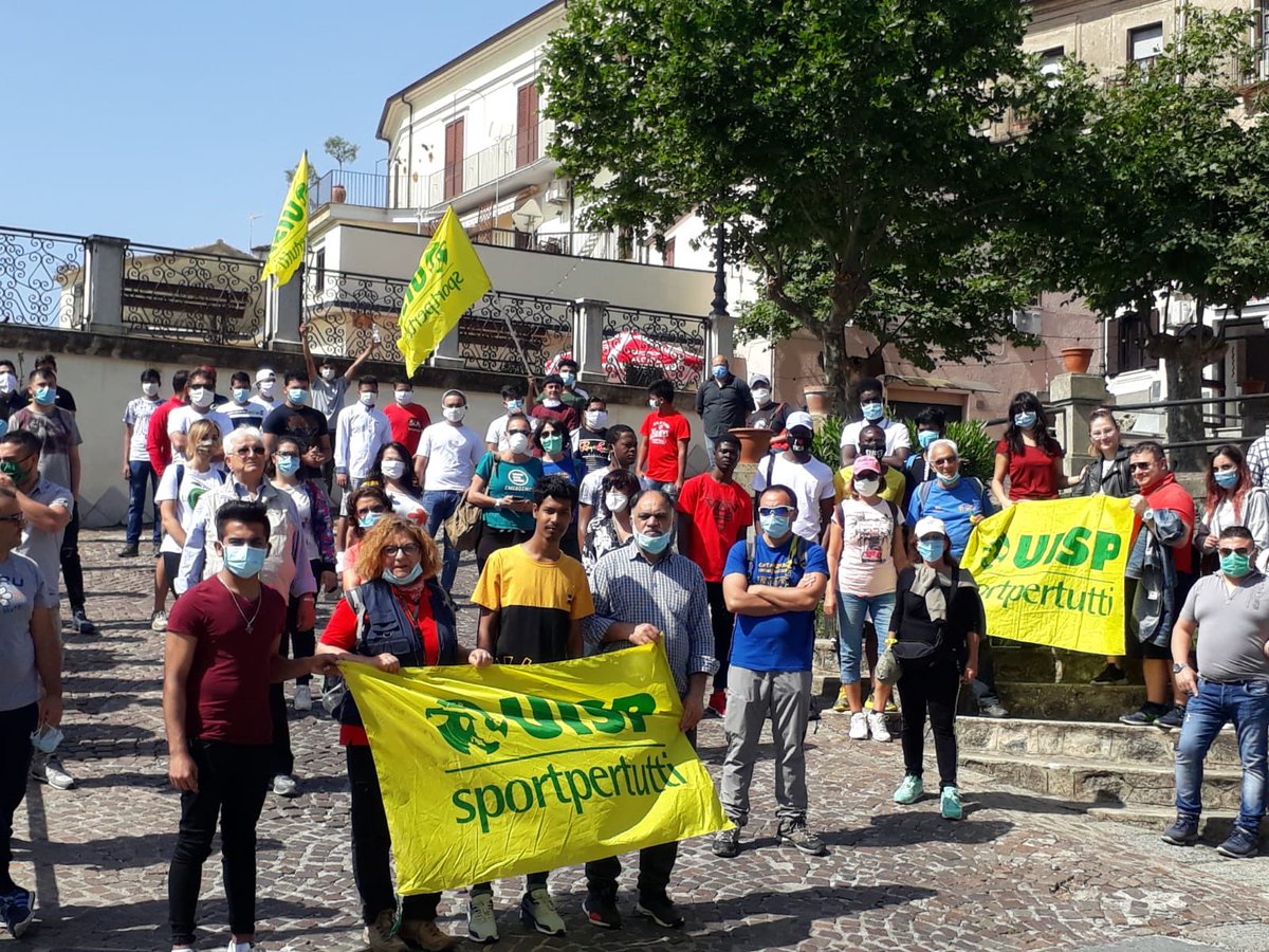 UispNazionale's tweet photo. #WithRefuges Gruppi di cammino #Uisp Catanzaro oggi a #Squillace: escursioni alla scoperta di un paese accogliente https://t.co/quhfLv9yrm