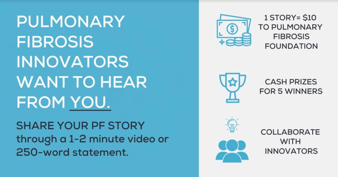 PFFORG's tweet photo. Don't forget to submit your story to the PF Perspectives Project! Selected participants will win a cash prize and an opportunity to work directly with innovators. Every story submitted counts as a $10 donation to the PFF. Get started at https://t.co/fG6MyP6vXL https://t.co/1P6wGRzwFt