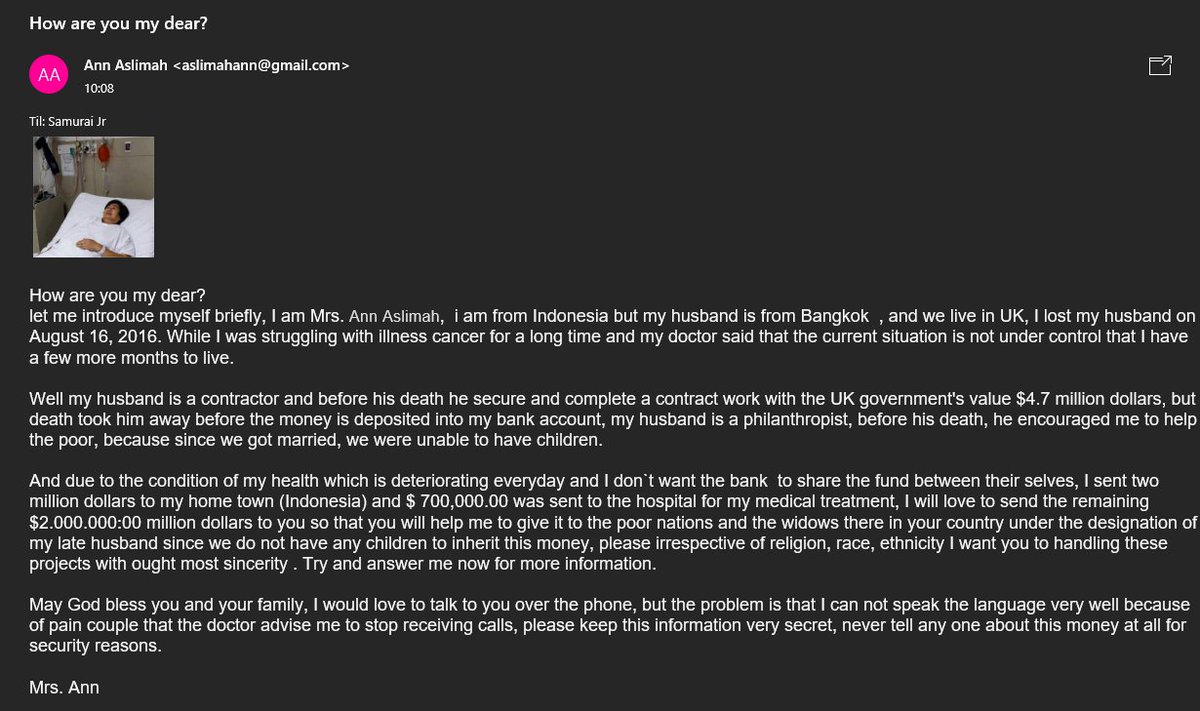 NotSamuraiJr's tweet image. Free 2 mil, EZ cash 😎