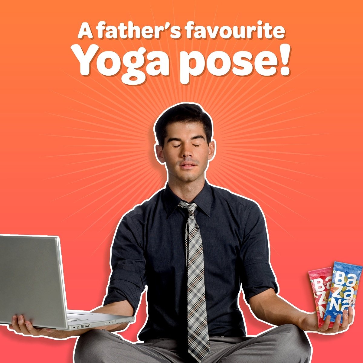 BazanaSnack's tweet photo. If there is one thing that is true, it is that fathers always put the needs of others in front of their own!
This #FathersDay and #InternationalDayOfYoga, it is time they strike the right balance of health and work!
#WhatsBuzzing #HealthyDad #Yoga #RoastedSnack #Buzz https://t.co/ypgnSVgtC3