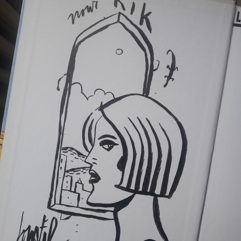rikcorijn's tweet photo. A small selection of my #GraphicNovel collection, signed by #edmondbaudoin #loustal #michetz &amp; #warnauts https://t.co/31FplWr8Qp