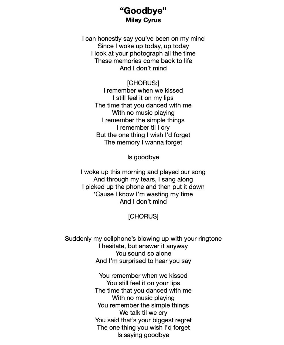 Other songs on “Breakout” that are either assumed or confirmed to be about Nick Jonas include “Full Circle”, “Fly On The Wall”, “Goodbye”, and “Hovering”