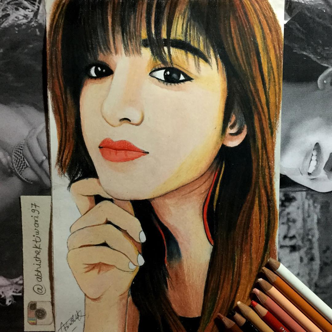 This colorful sketch is made by  @T_Abhi_ Hope you like it  @ShirleySetia Also please check this thread... https://www.instagram.com/p/BQ-cDvFl8BD/?igshid=iwya63zit91b