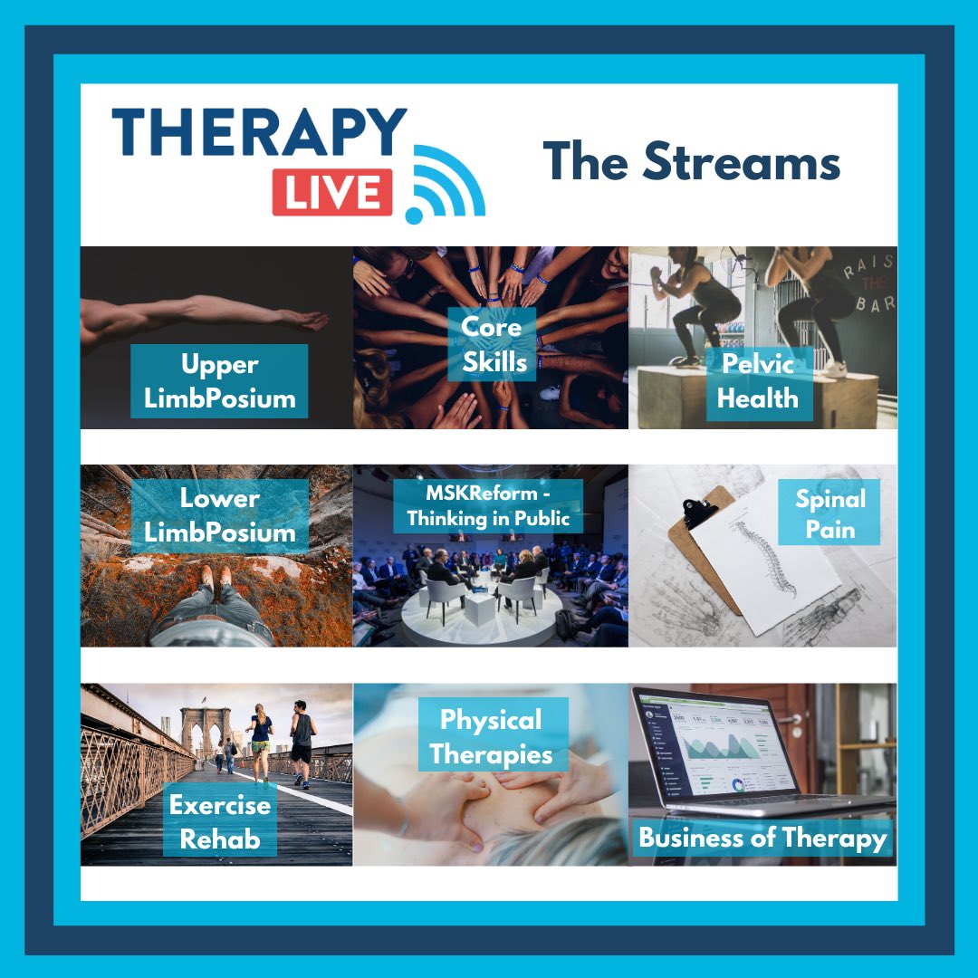 MSKReform's tweet photo. Have you heard about our #ThinkingInPublic stream at #TherapyLive next week!?

THREAD announcing our wonderful speakers over the weekend.

But first, our active moderators 👌 https://t.co/9kLssT8NQU