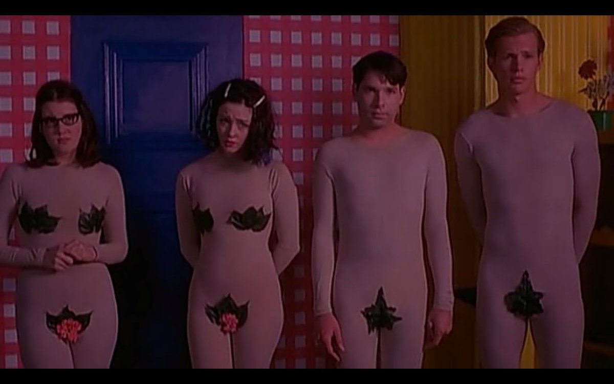 Best WTF movie image that makes sense at the time:Naked LunchTampopoBut I'm a Cheerleader ErasureheadOthers?