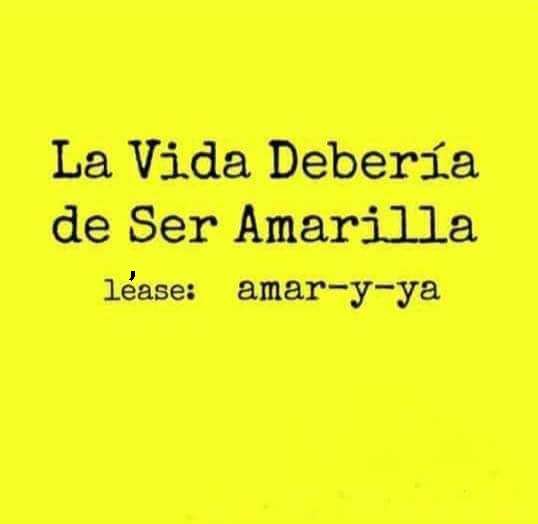 La Vida Deber&iacute;a de Ser Amarilla... l&eacute;ase: amar-y-ya ♡ https://t.co/8EGgS9Lg31<a href="/tag/myxanniversary"class="tags"><span>#myxanniversary</span></a>