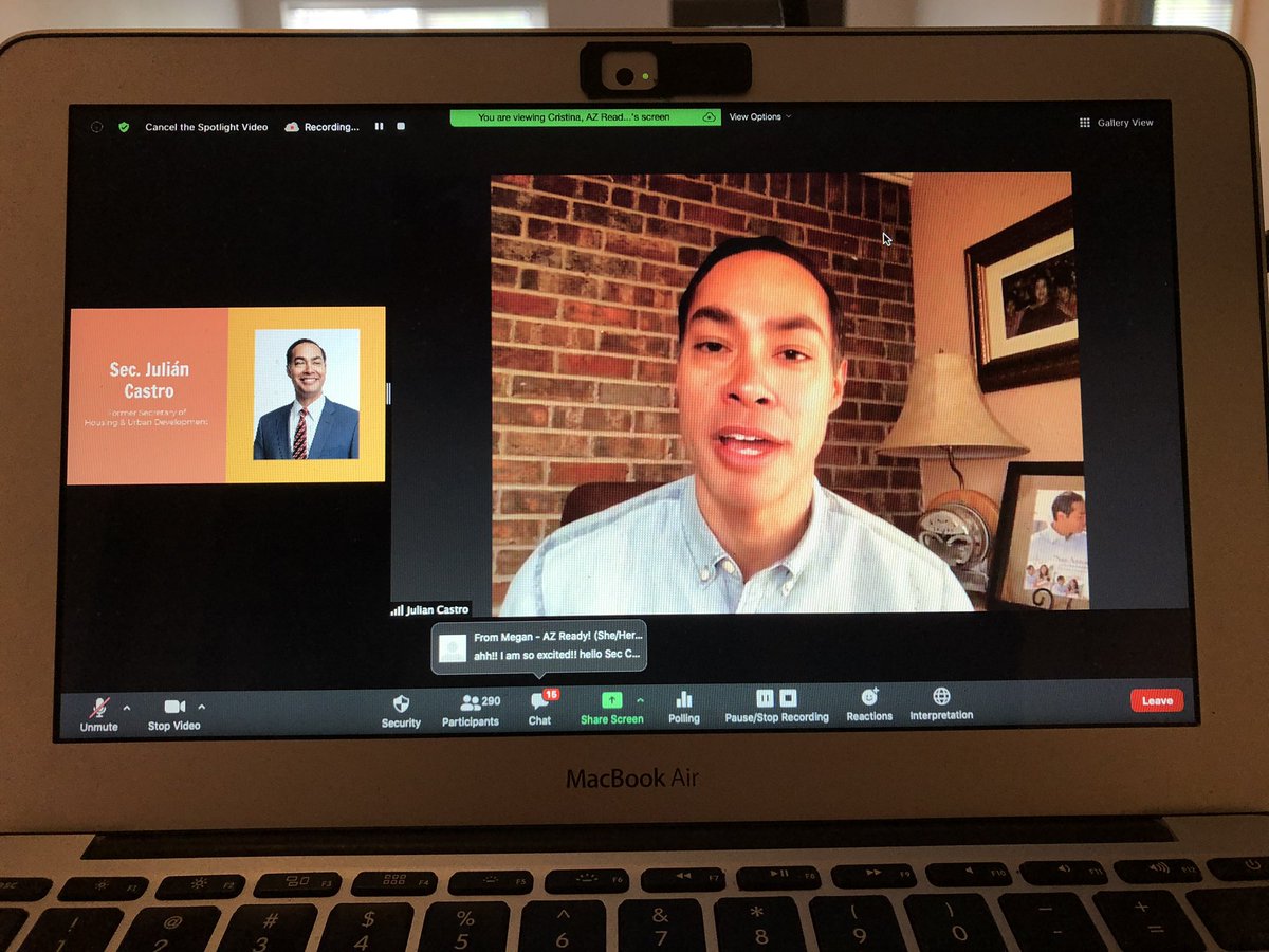 <a href="/JulianCastro/">Julián Castro</a> is such an inspiration, so PROUD to have him at <a href="/imazready/">Arizona Ready</a>’s Volunteer Convention!!
“I’ve always considered this state the future, a microcosm of the rest of the country” 
#AZReady