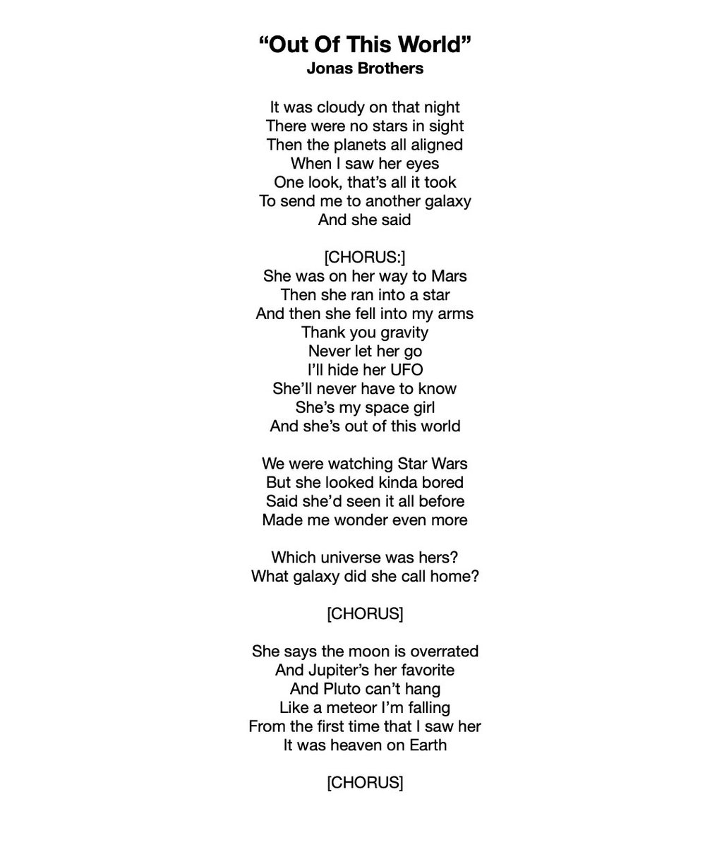 Two of the album’s bonus tracks “Infatuation” and “Out Of This World” may have also been connected to Nick and Miley’s relationship