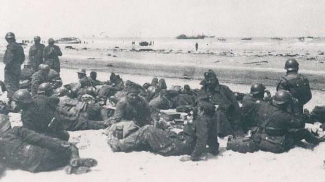 The 118th Coy had been in Cassel, kept up a defence and then some 90 had made it to Dunkirk. A few small groups got away as well as some from the 117th. In total, only a few hundred Spaniards got to England from these groups. Many were returned to France via Brittany. 15/