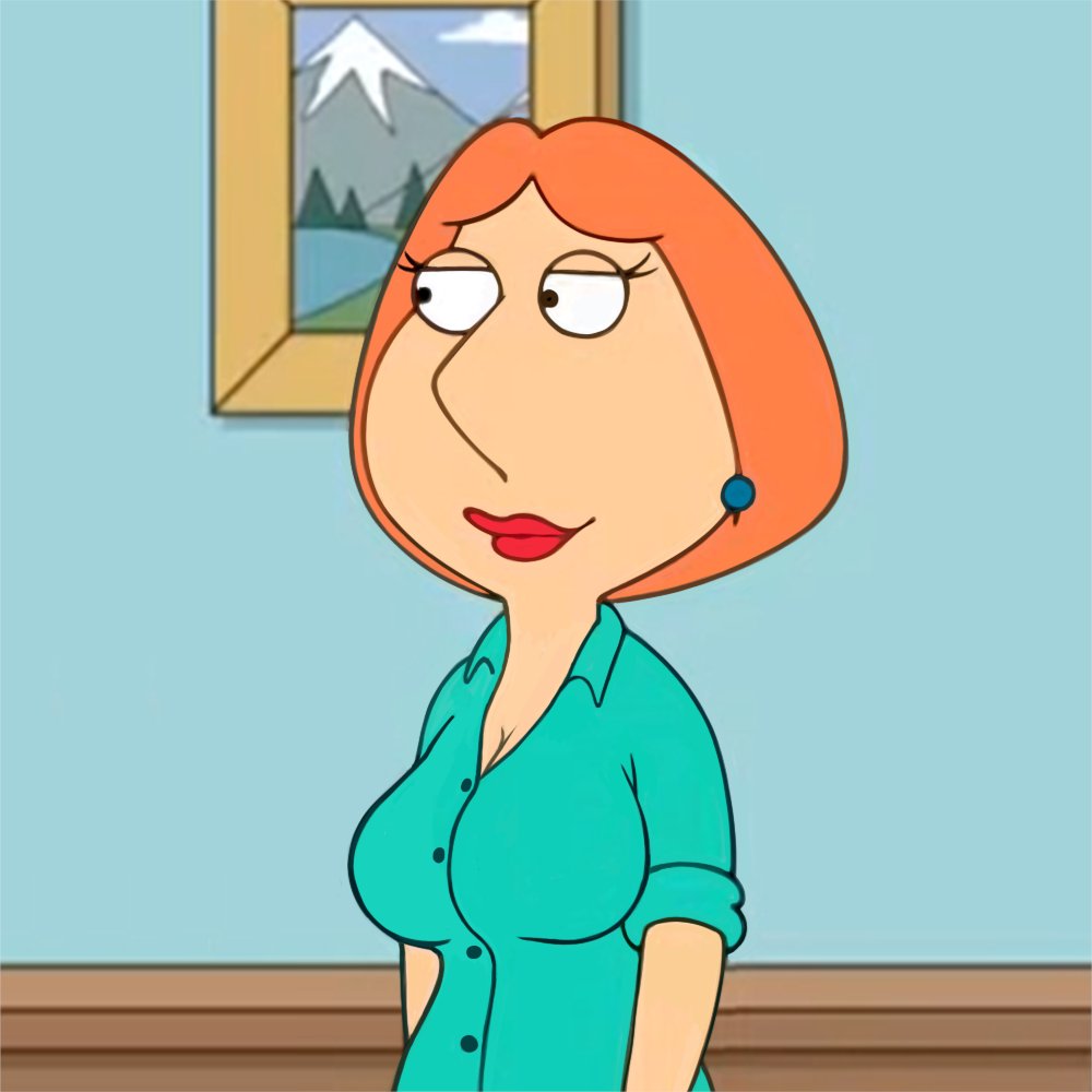 Lois Griffin, including one unused image. 