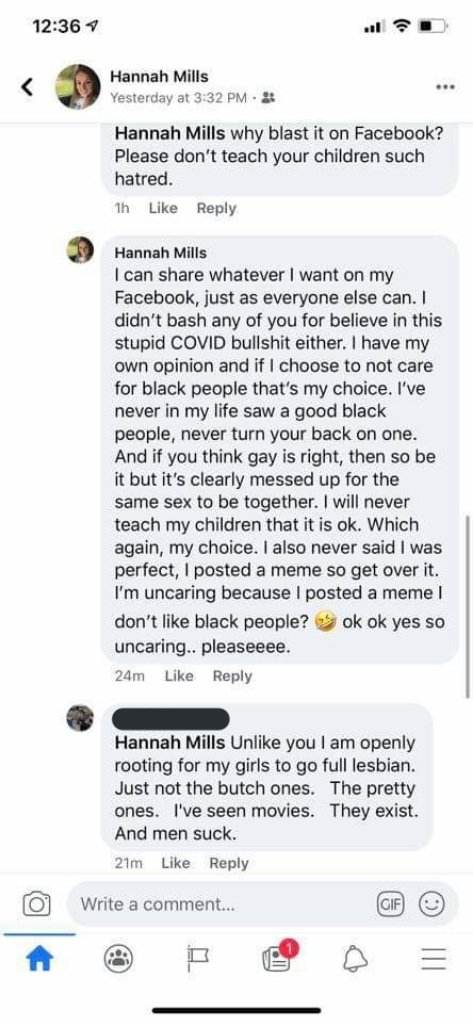 heavy_trevie's tweet image. it would be a darn shame if twitter flooded this racist local girl's shitty family business with calls and messages 🤷🏻‍♂️