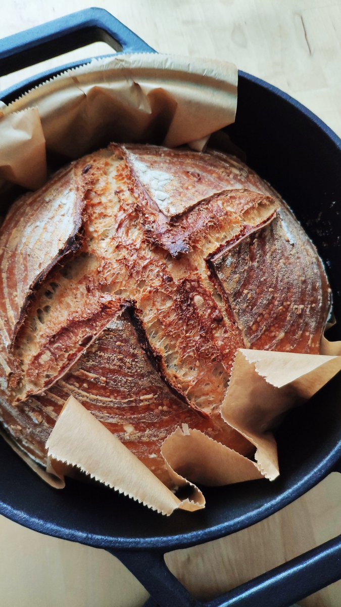 HarryKloeten's tweet photo. JAWOHL.
Sauerteig Sesambrot mit geröstetem Sesamöl. #weeklybread https://t.co/MWFmkVVaME